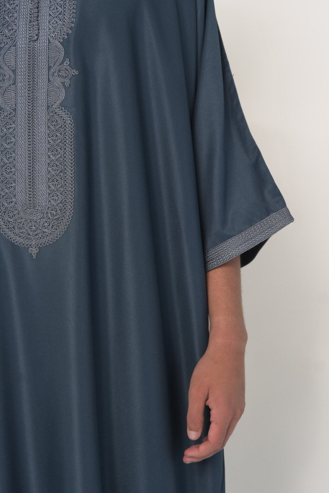 Navy & Grey Gandoura