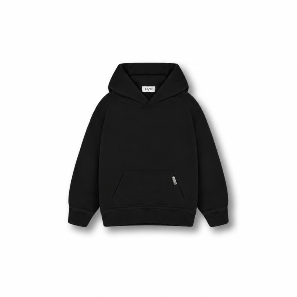 The Blank Black Hoodie