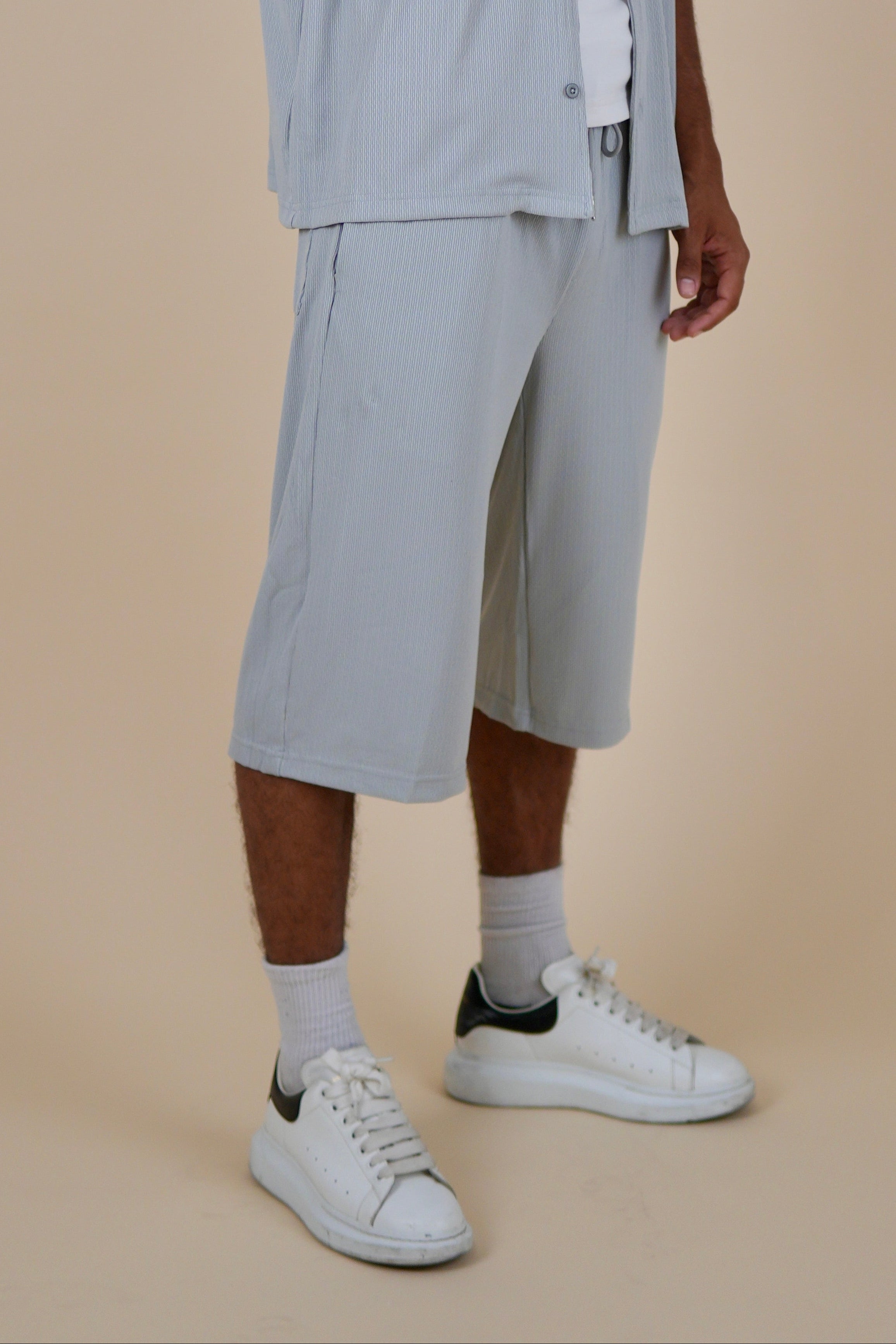 Men's Grey Rivieria Relaxed Shorts