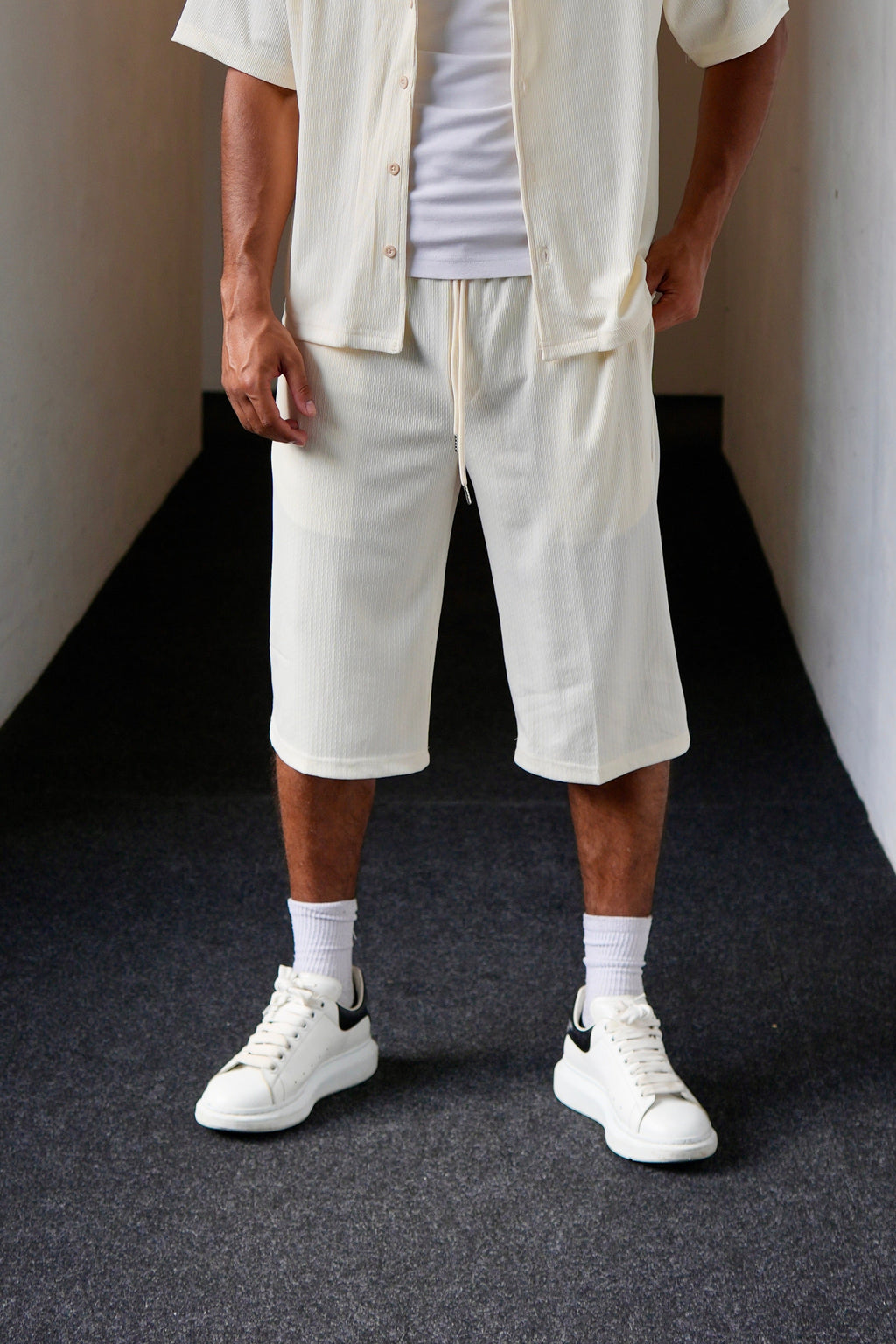 Men's Off-White Rivieria Relaxed Shorts