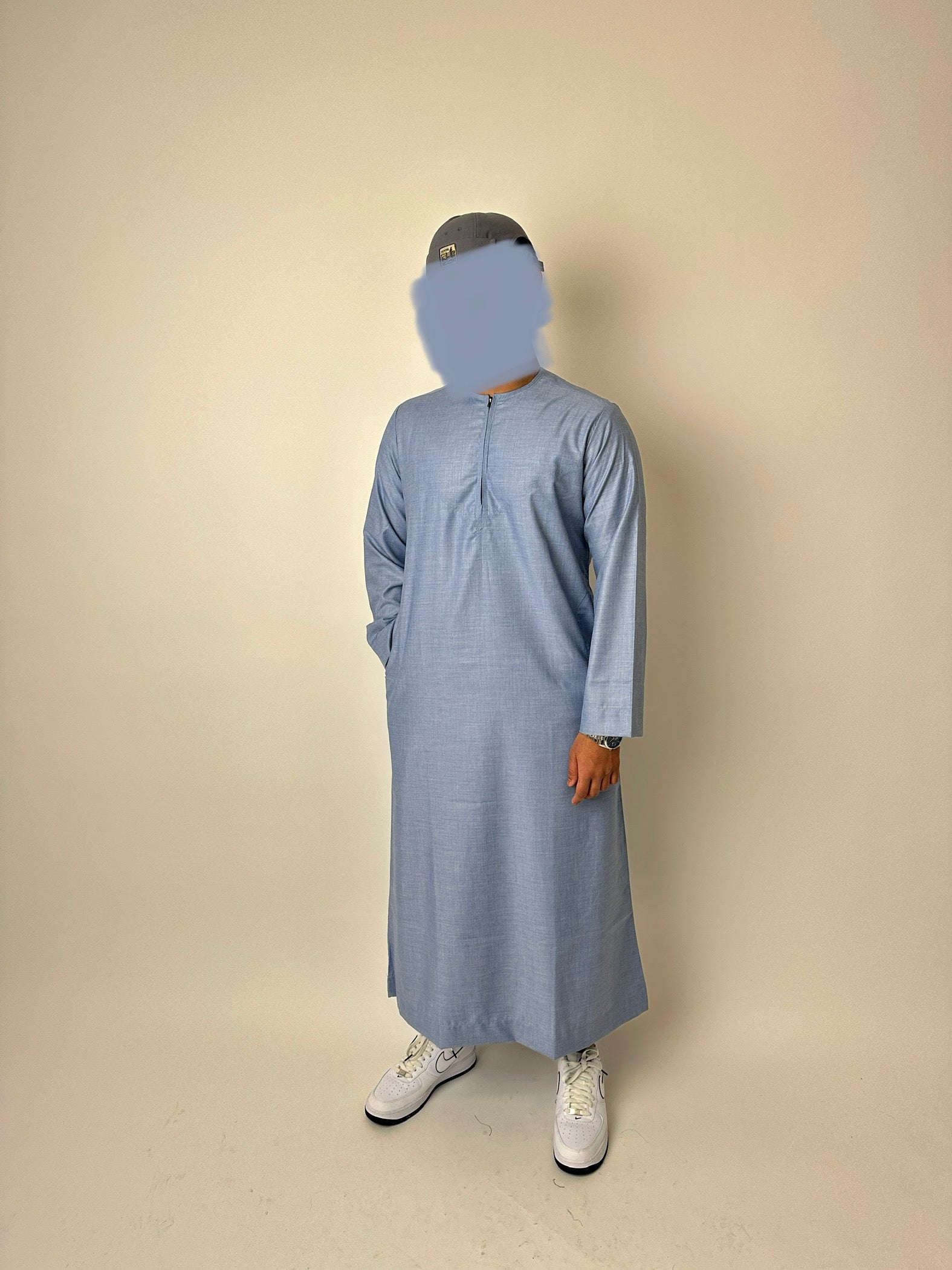 Light Blue Omani Thobe