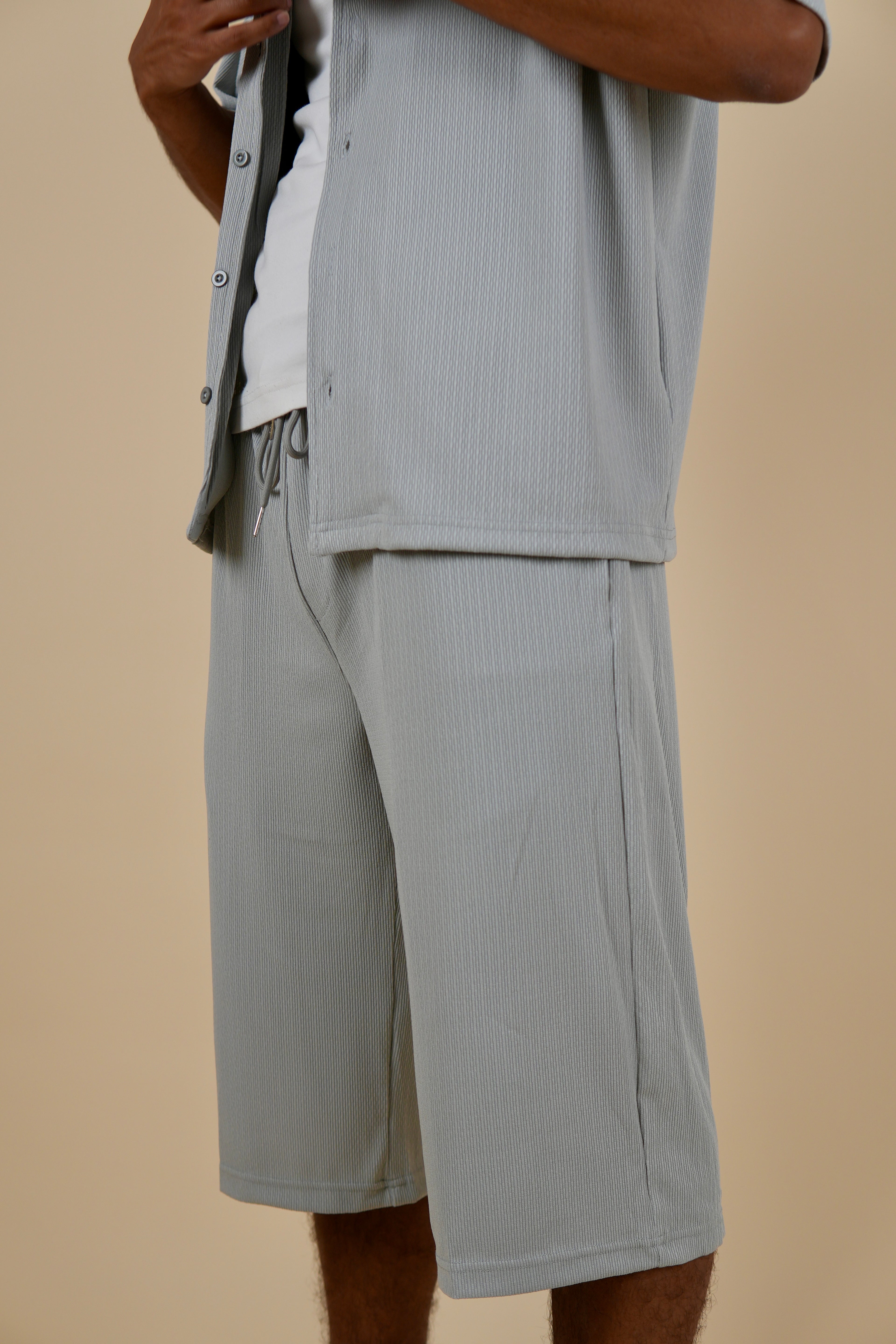 Men's Grey Rivieria Relaxed Shorts