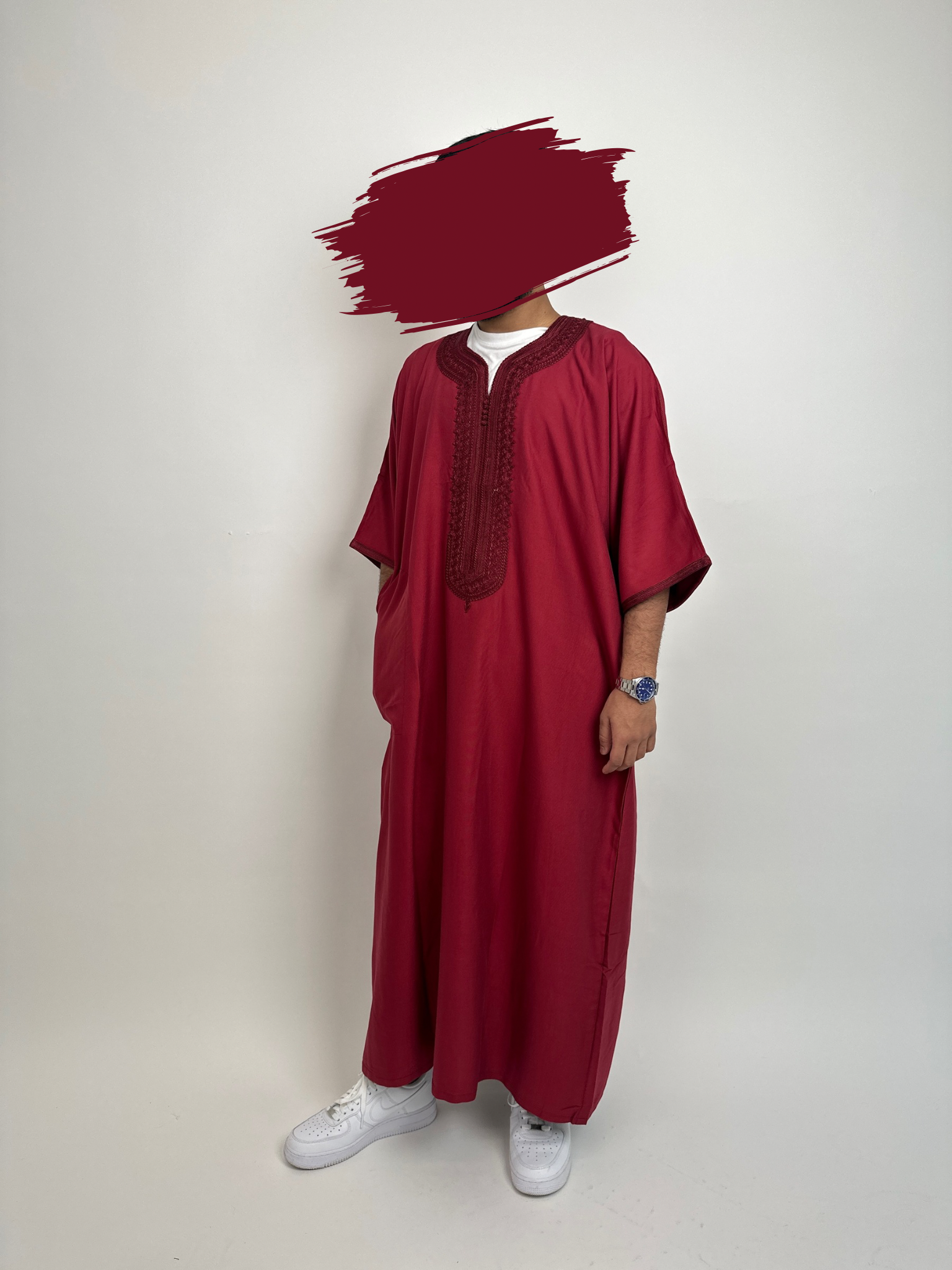 Essential Moroccan Maroon Gandouras