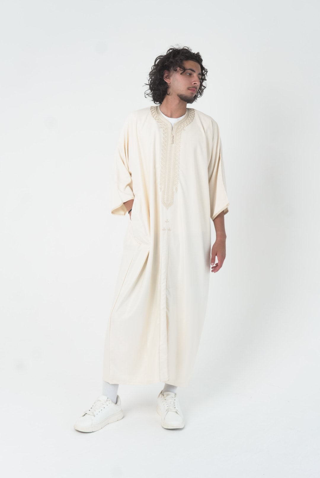 Beige Gandoura