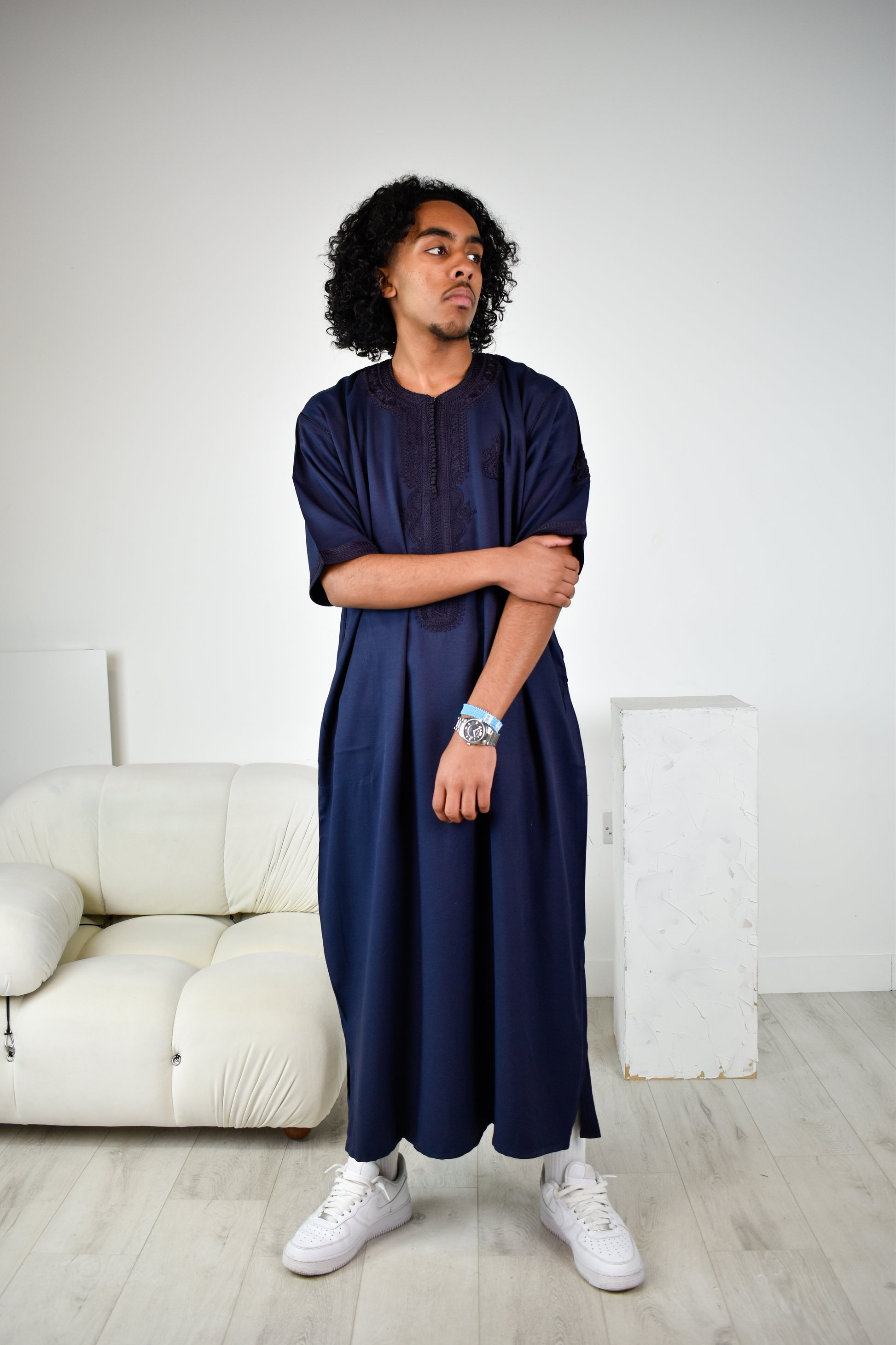 Dark Navy Zip