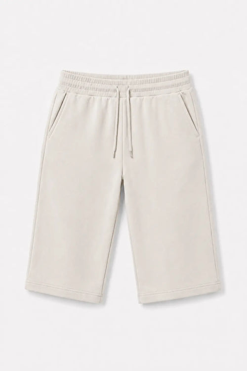 Essential Light Grey Awrah-Covering Shorts front view – From #1 Shop YAZIR – YAZIRCO