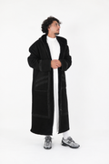 Men’s Black Farwa Coat