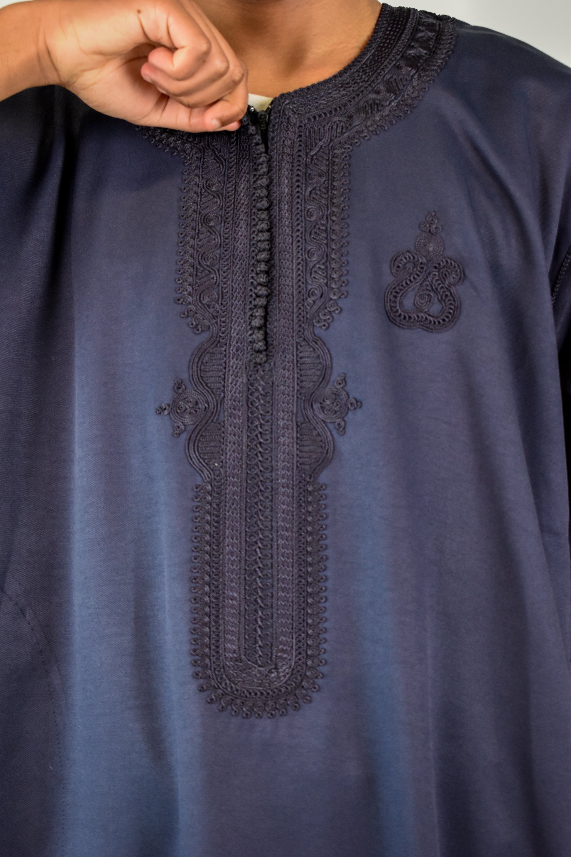 Dark Navy Zip