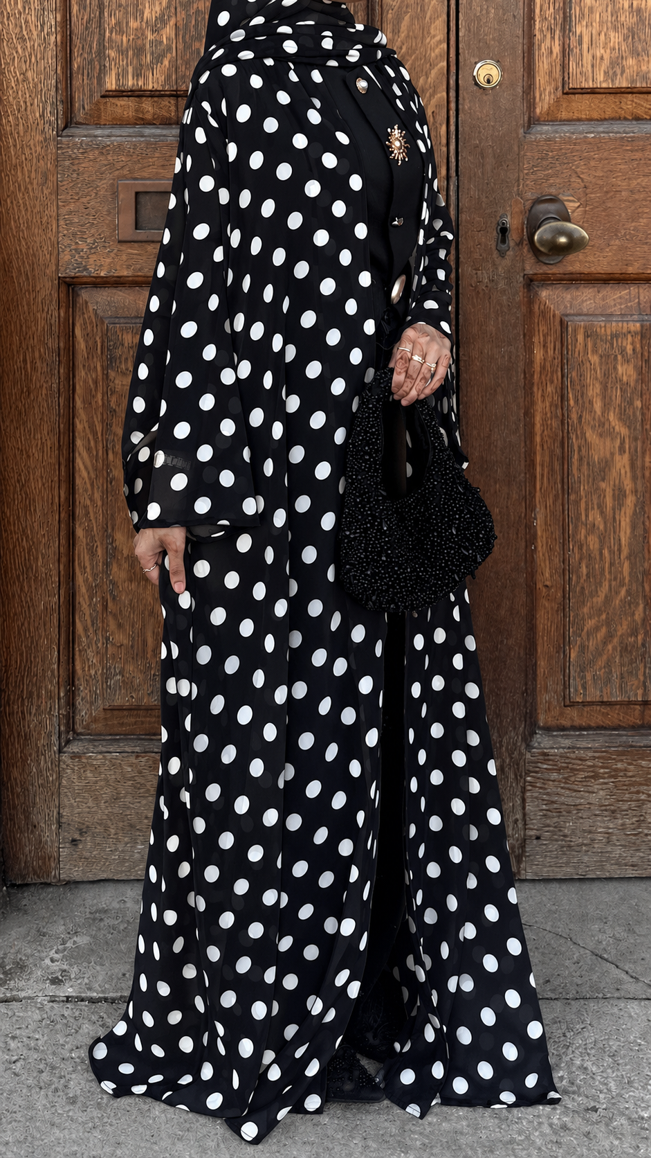 Aswad Dot Abaya