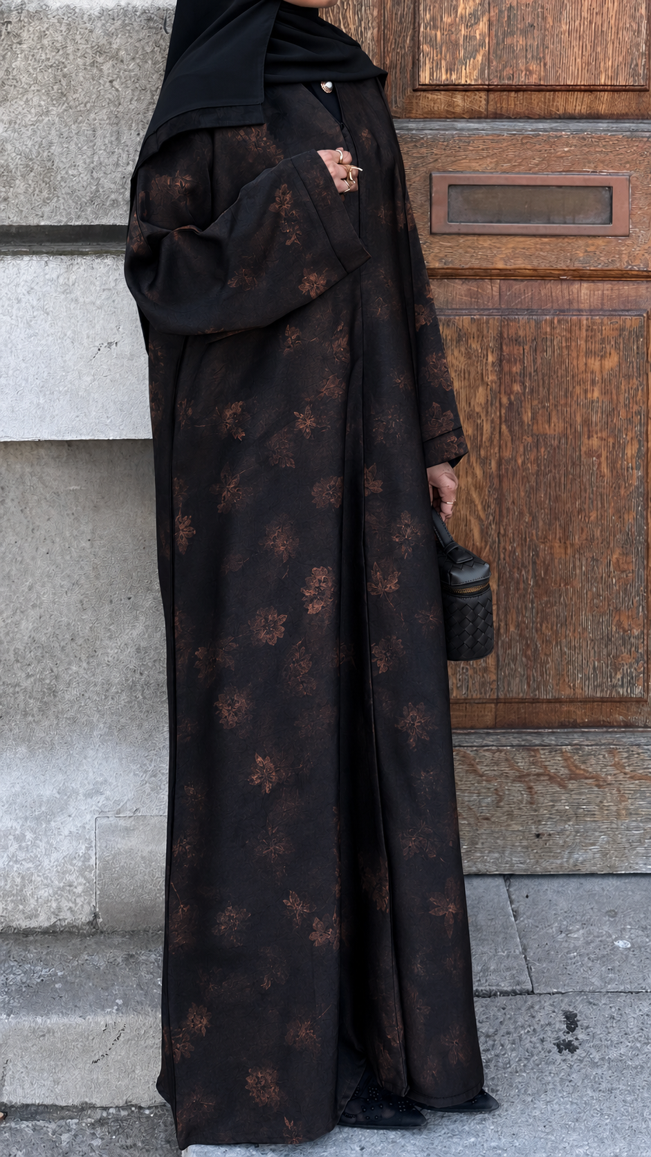 Raya Black Mukka Abaya