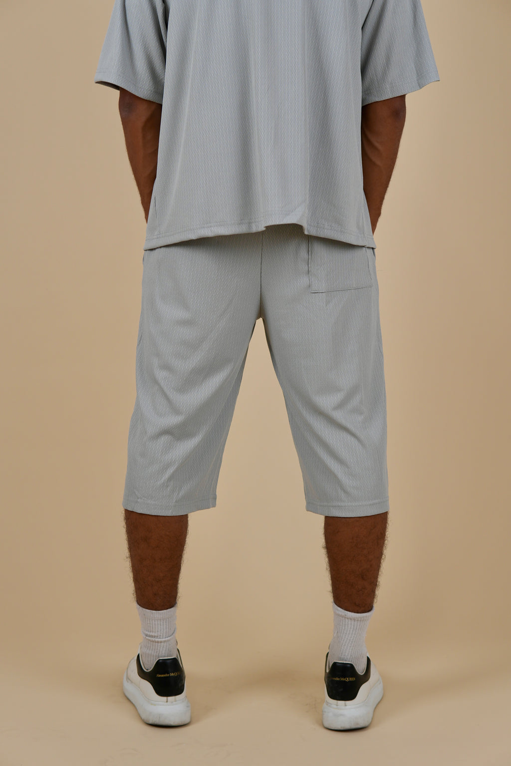 Men's Grey Rivieria Relaxed Shorts