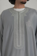 Grey Kaftan front view – From #1 Shop YAZIR – YAZIRCO