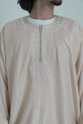 Beige Kaftan front view – From #1 Shop YAZIR – YAZIRCO