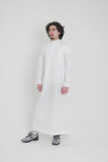 Classic White Saudi Thobe front view – From #1 Shop YAZIR – YAZIRCO