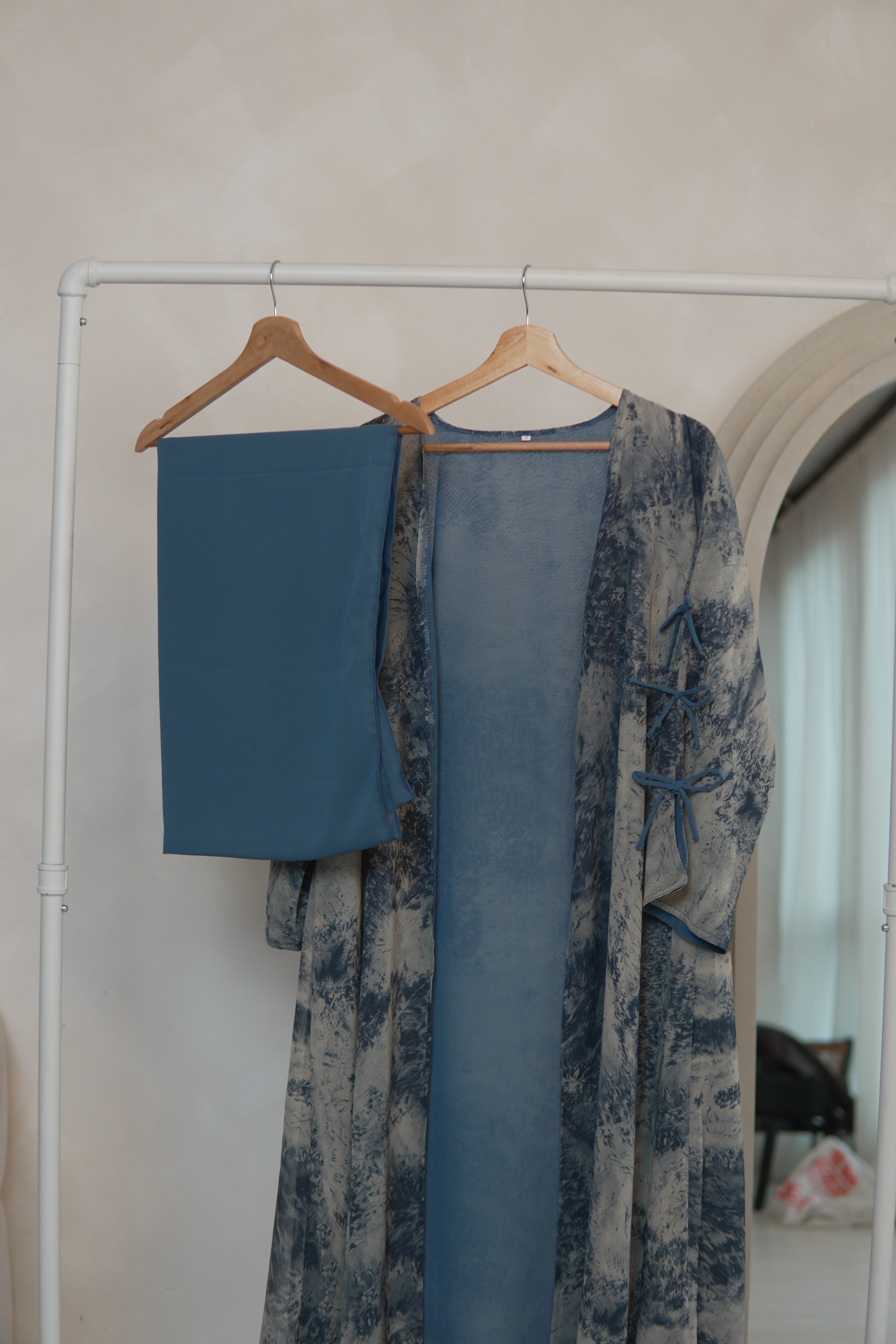The Blue Layali Abaya