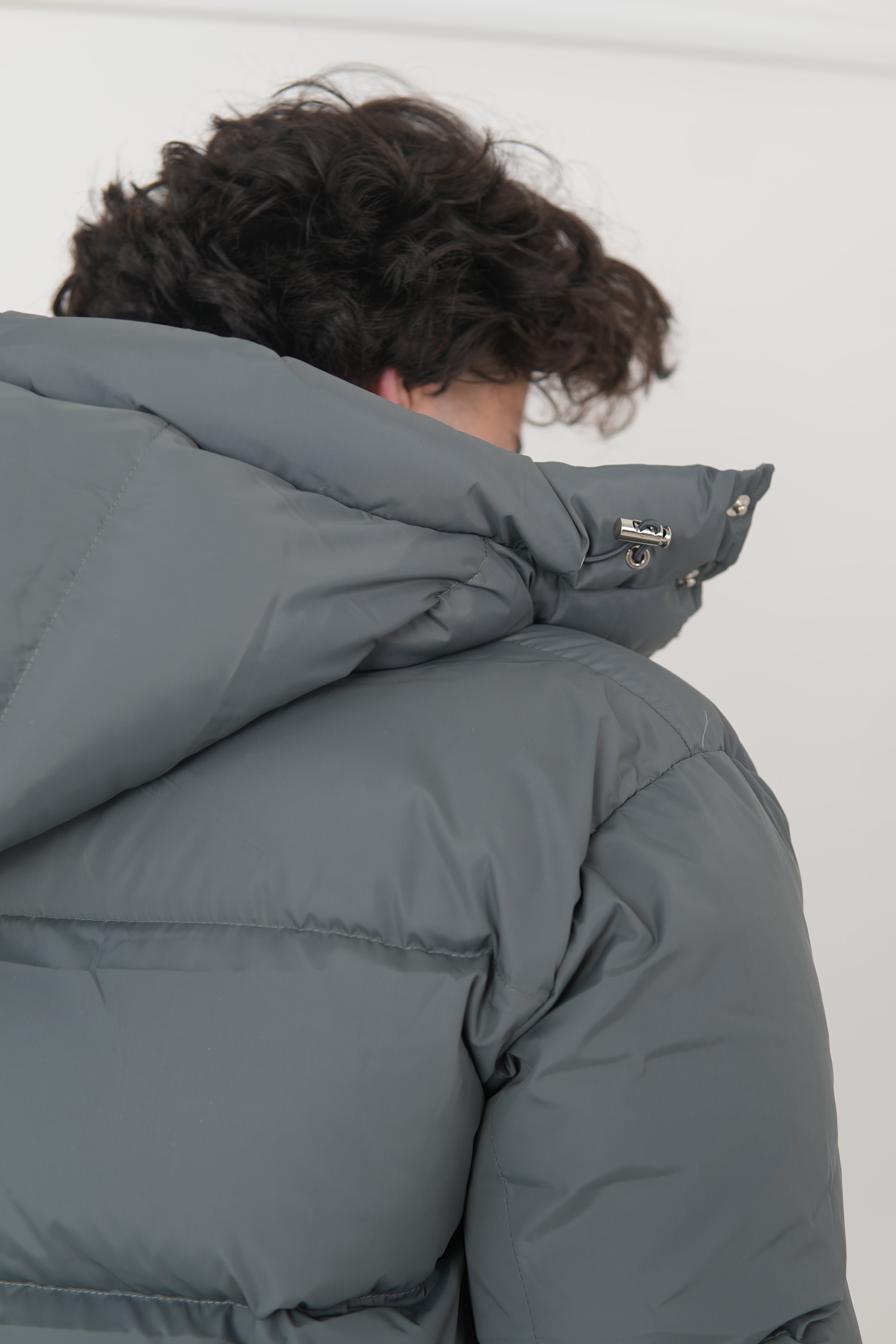 Charcoal Puffer Jacket
