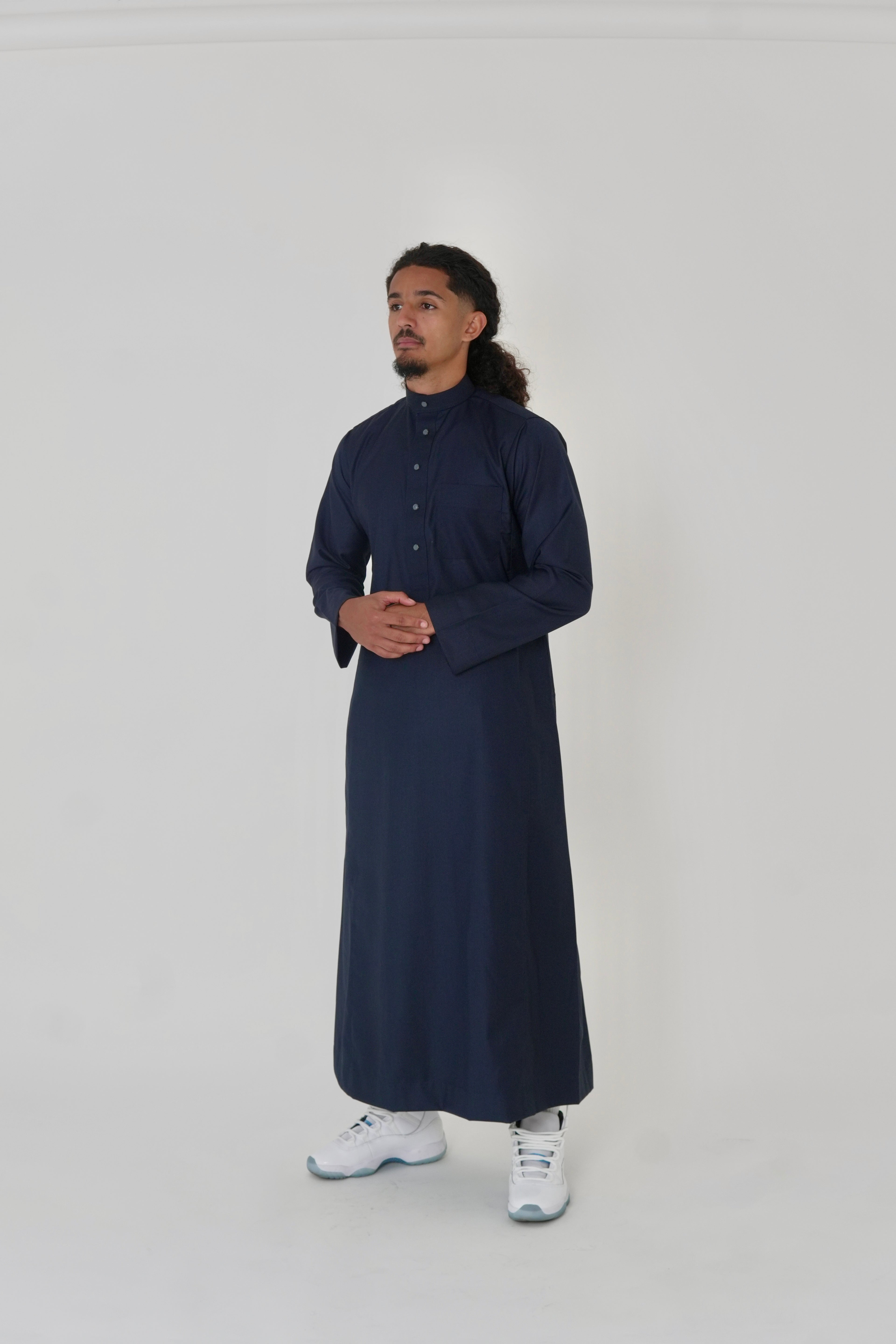 Classic Navy Saudi Thobe