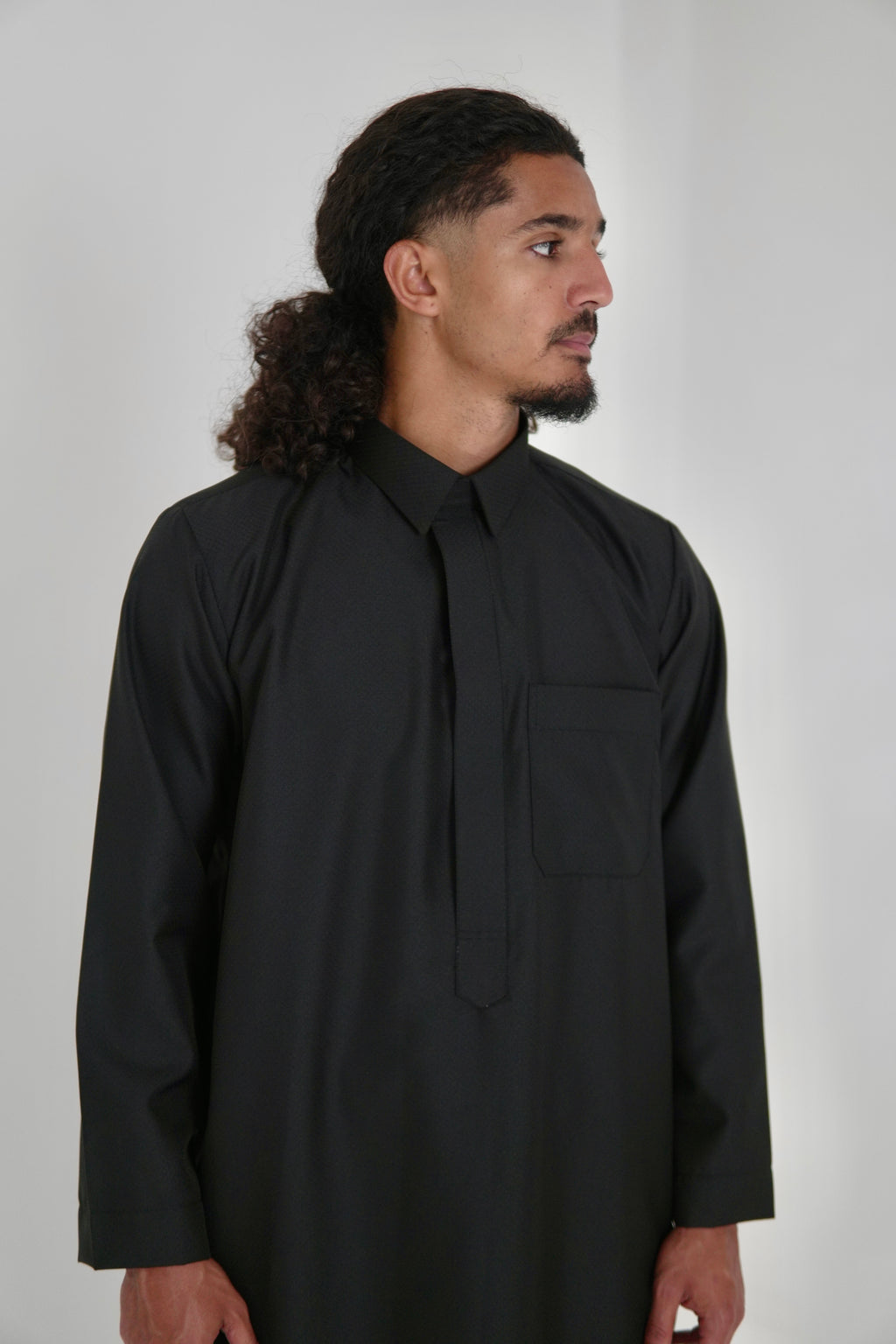 Premium Black Diamond Thobe