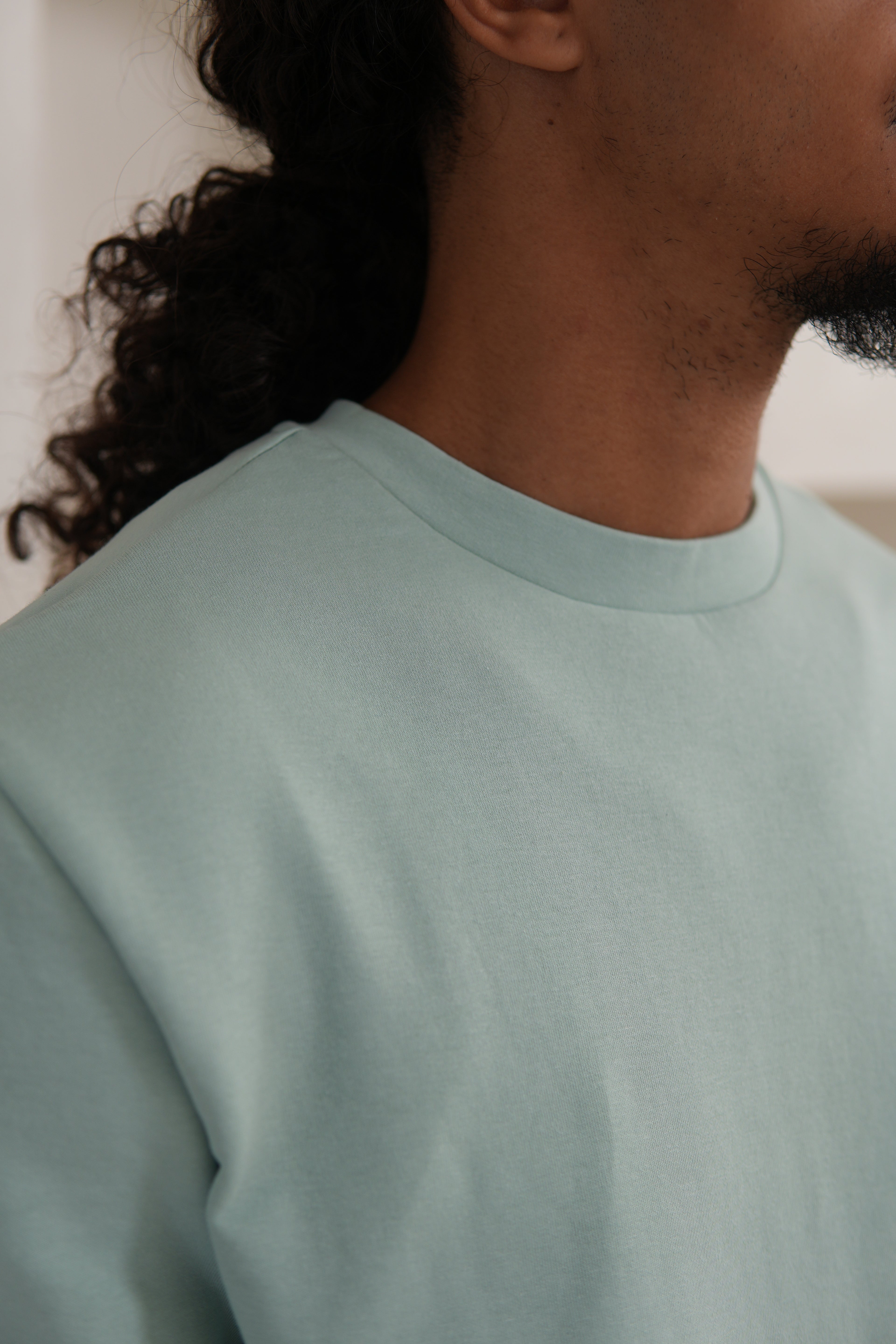 Men's Luxe Sage Green T-Shirt