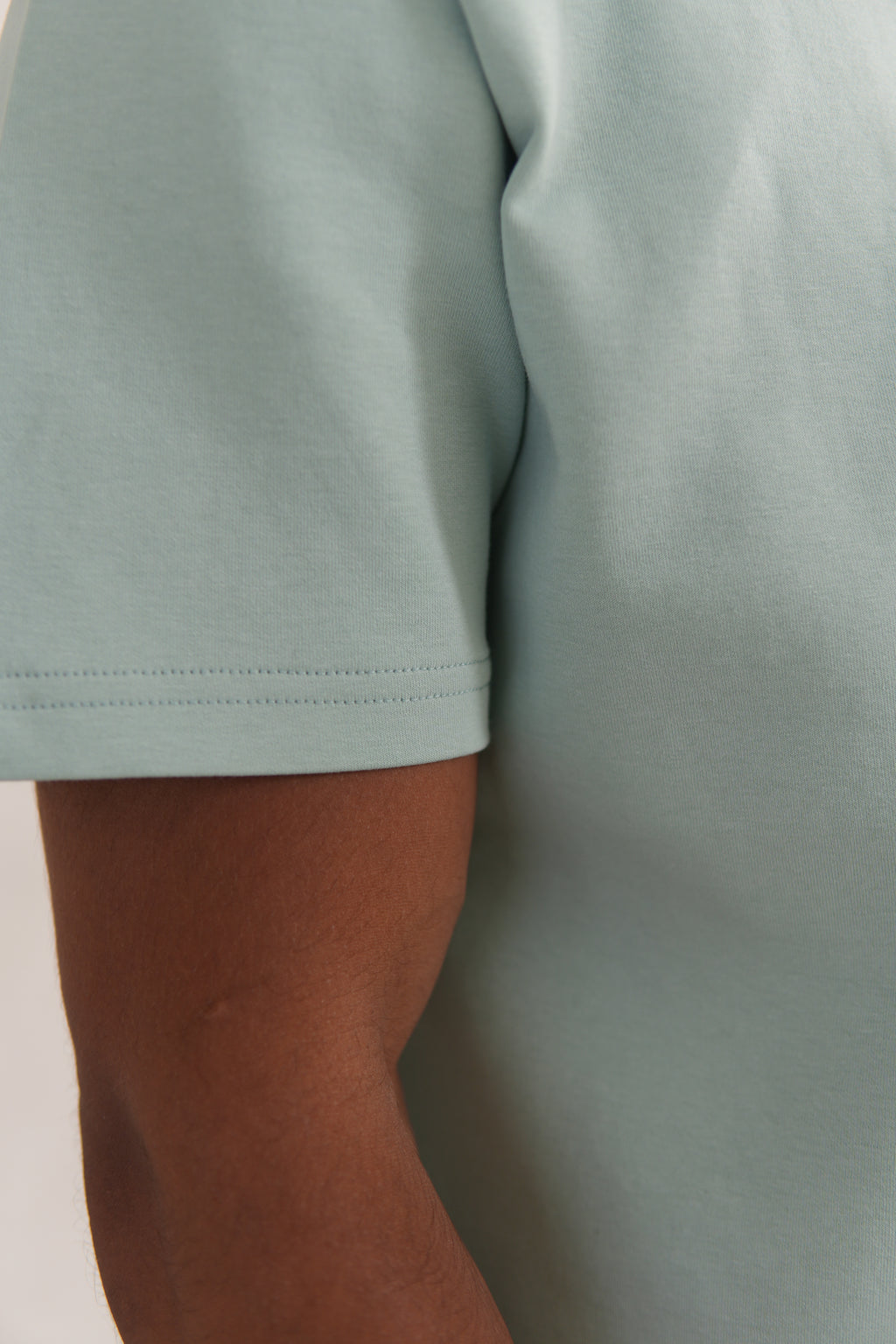 Men's Luxe Sage Green T-Shirt