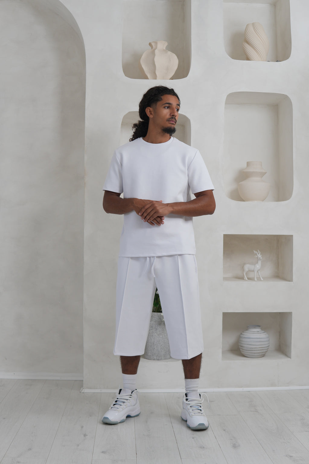Men's Luxe White T-Shirt