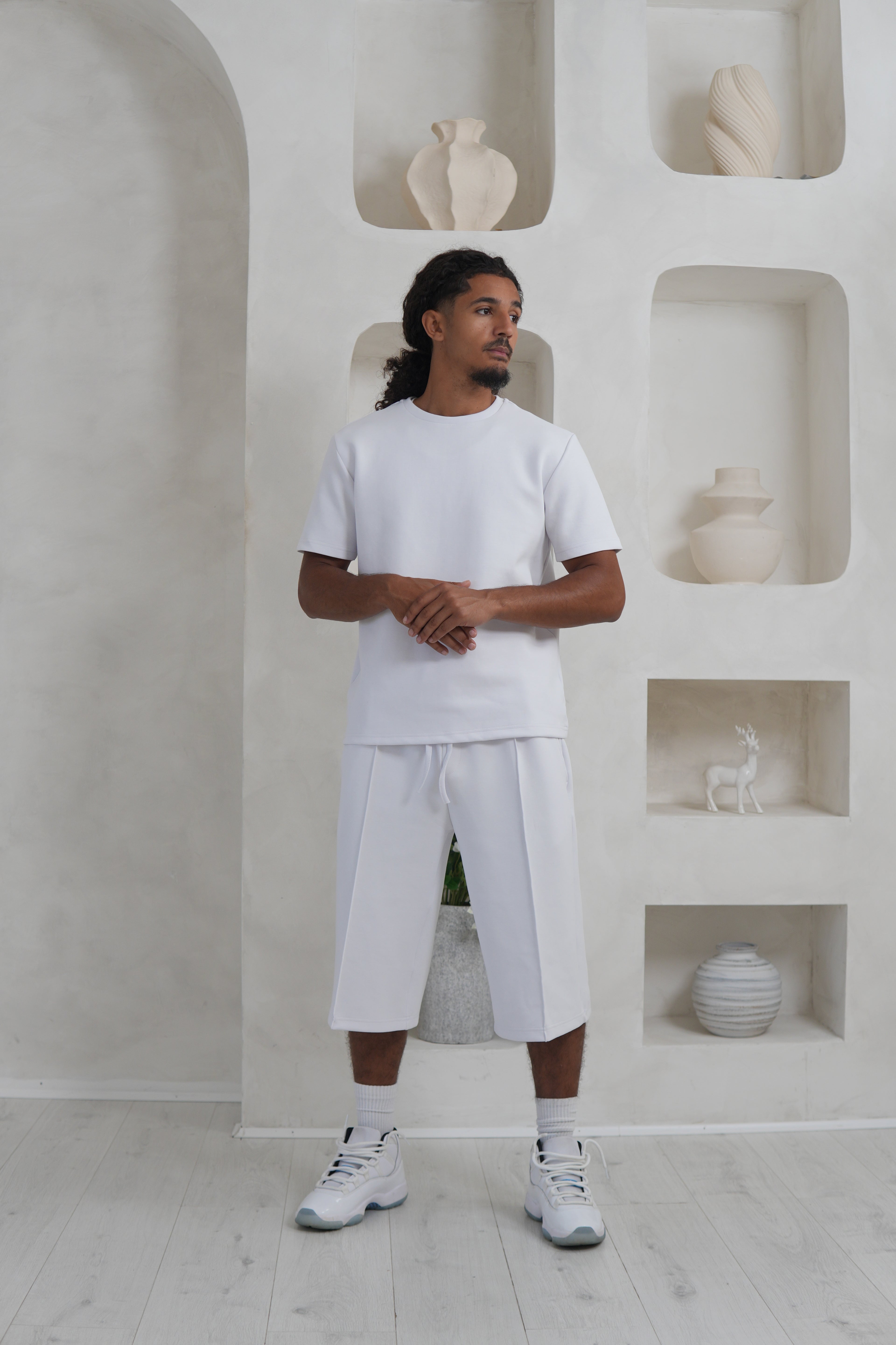 Men's Luxe White T-Shirt