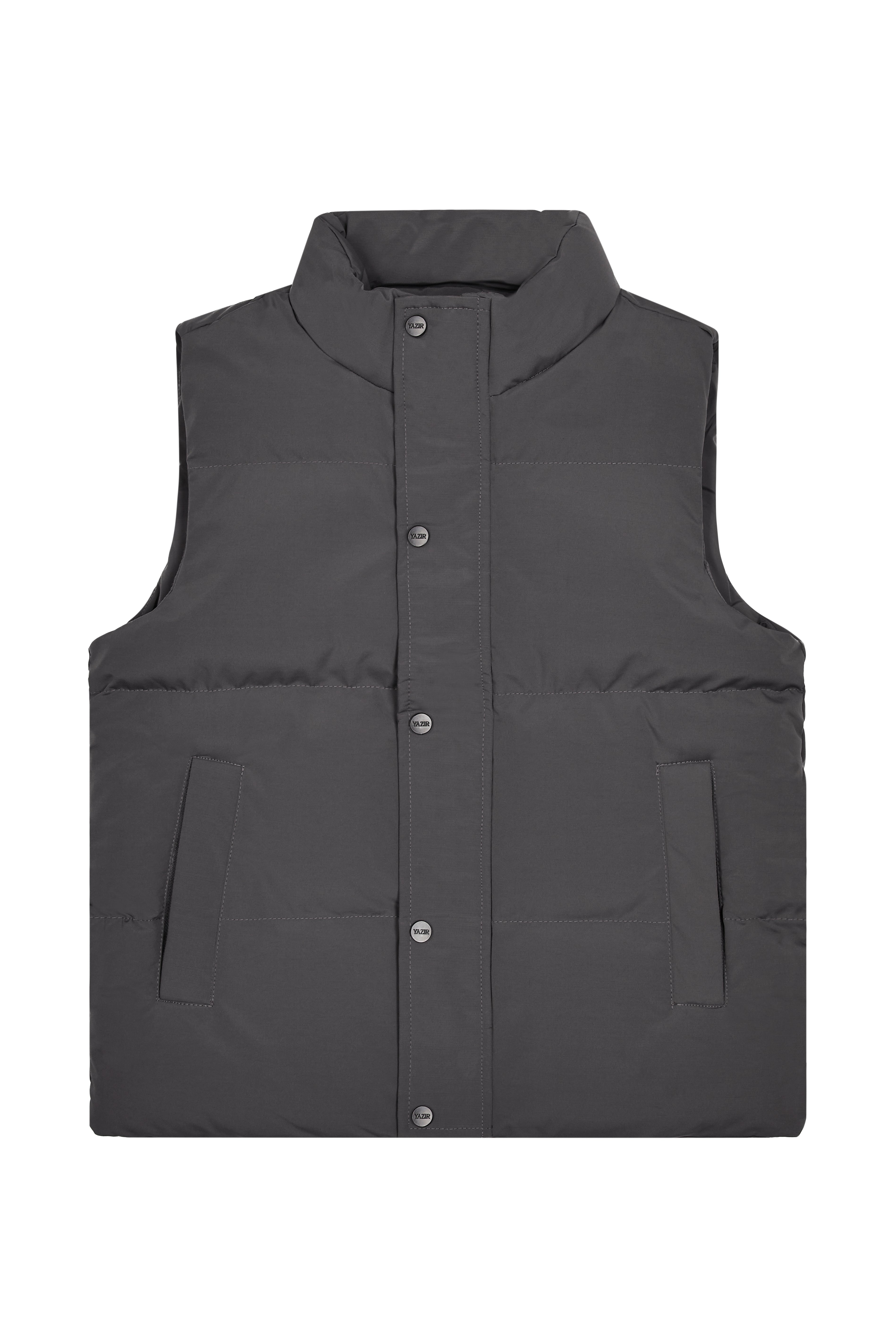 GREY ESSENTIAL GILET