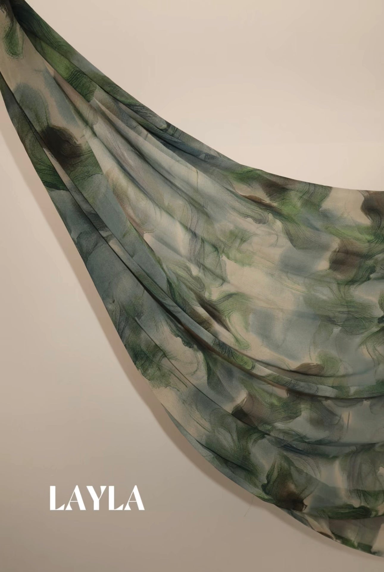 Forest Drift Printed Hijab