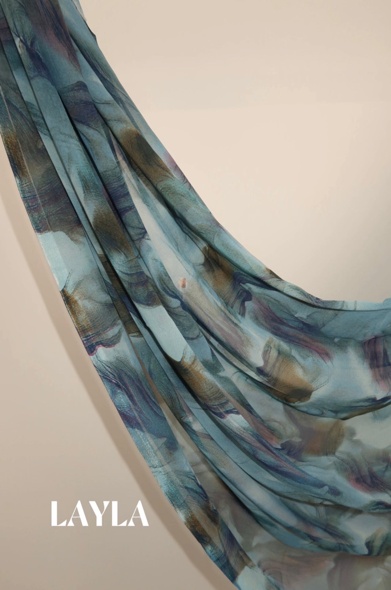 Ocean Veil Printed Hijab