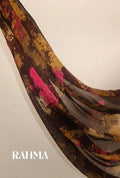Ember Bloom Printed Hijab front view – From #1 Shop YAZIR – YAZIRCO