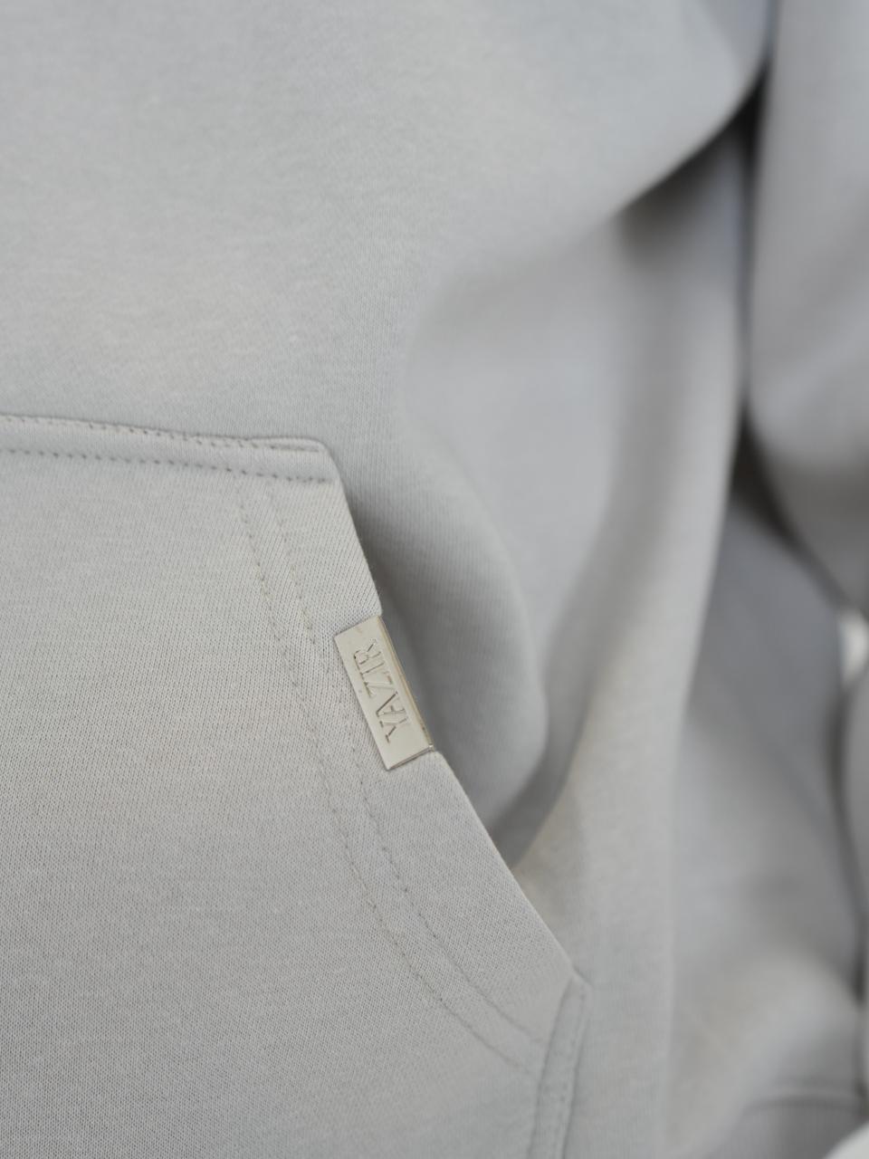 The Blank Light Grey Hoodie