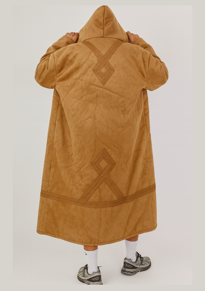 Men’s Camel Farwa Coat