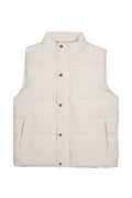Cream Essential Gilet front view – From #1 Shop YAZIR – YAZIRCO