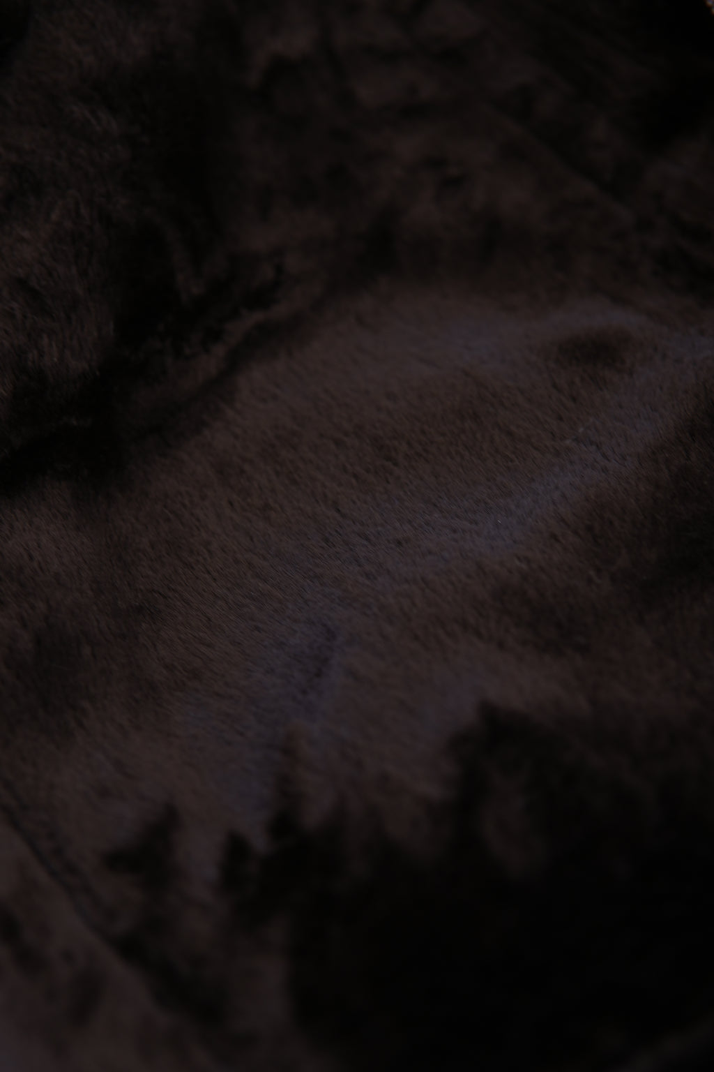Men’s Farwa coat – Arabian winter bisht with faux fur lining
