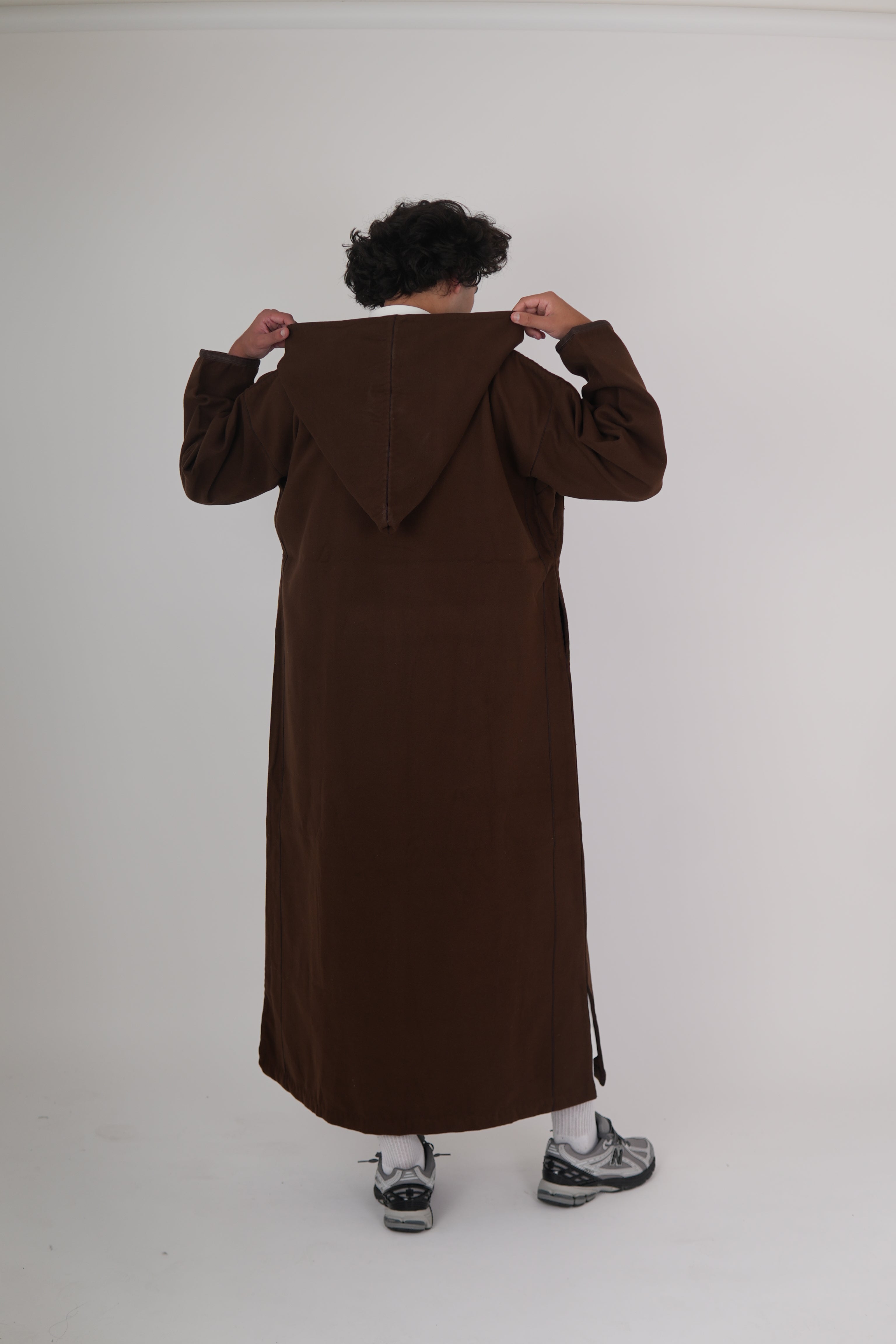 Moroccan Jellaba robe with hood